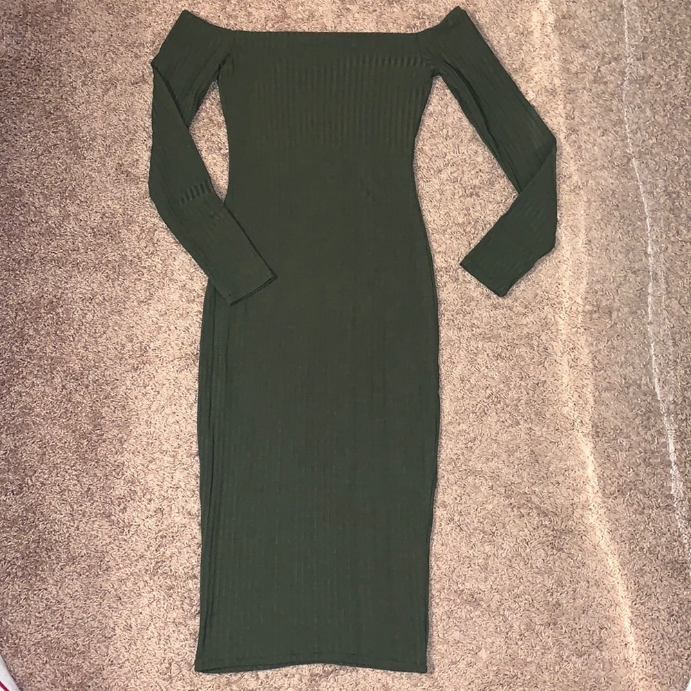 Green Midi dress